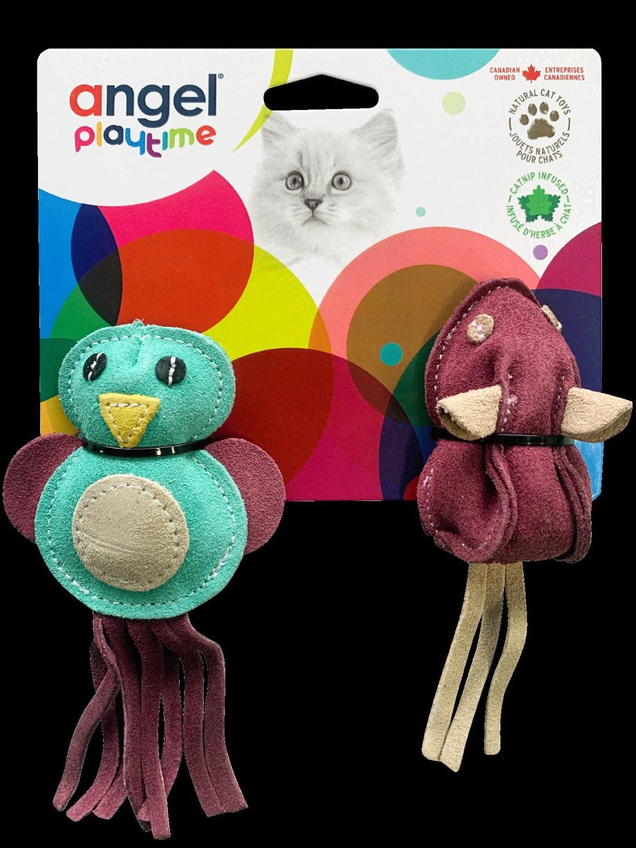 Urban Critters Natural Cat Toy by Angel