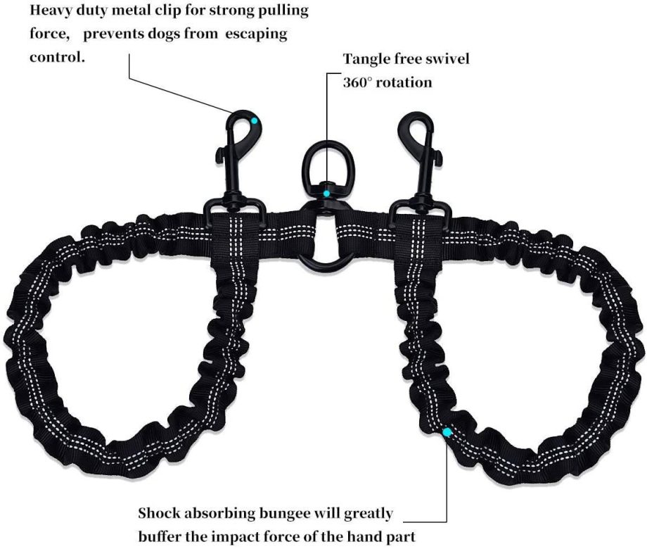 Dual Bungee Leash Add-On by Threaded Pear