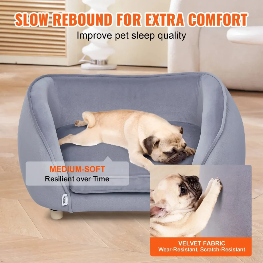 VEVOR Pet Sofa - Dog Couch for Small Dogs and Cats